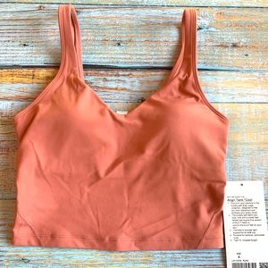 SOLD NWT Lululemon Align Tank Rustic Coral